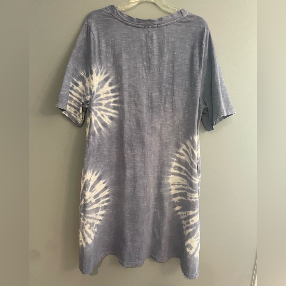 Fresh Produce Tie Dye Cotton Dress with Pockets - Picture 5 of 11